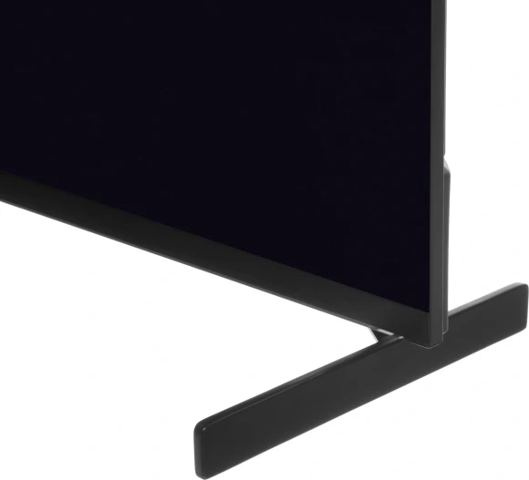 Телевизор LED Hyundai 55" H-LED55BU7011 Google TV Frameless Metal черный 4K Ultra HD 60Hz MEMC DVB-T DVB-T2 DVB-C DVB-S DVB-S2 USB WiFi Smart TV