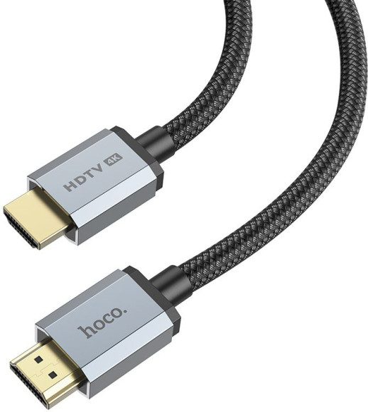 Кабель Hoco US03 ver2.0 HDMI (m) HDMI (m) 2м черный коробка Кабель Hoco US03 ver2.0 HDMI (m) HDMI (m) 2м черный коробка