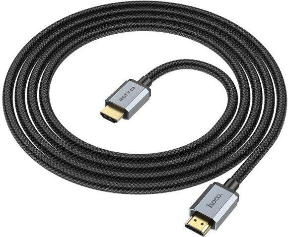 Кабель Hoco US03 ver2.0 HDMI (m) HDMI (m) 2м черный коробка Кабель Hoco US03 ver2.0 HDMI (m) HDMI (m) 2м черный коробка