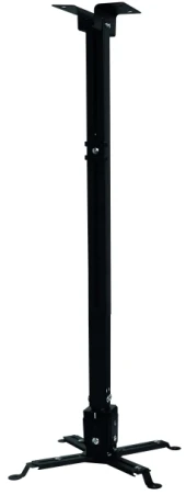 Кронштейн для проектора Buro PR04-140B черный макс.20кг потолочный поворот и наклон Кронштейн для проектора Buro PR04-140B черный макс.20кг потолочный поворот и наклон