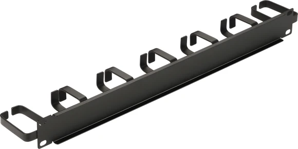 Кабельный органайзер горизонтальный Lanmaster TWT-ORG1U-5V односторонний кольца 1U шир.:19" Кабельный органайзер горизонтальный Lanmaster TWT-ORG1U-5V односторонний кольца 1U шир.:19"