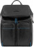 Рюкзак Piquadro Blue Square Revamp CA6104B2V/N черный кожа