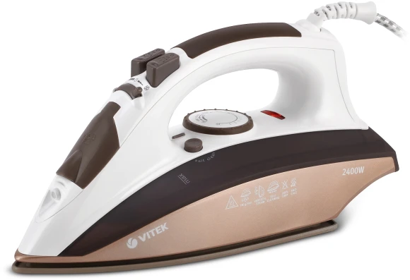 Утюг Vitek VT-1258 2400Вт белый