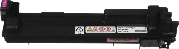 Картридж лазерный Ricoh SP C360E 408190 пурпурный (1500стр.) для Ricoh SP C360DNw/C360SNw/C360SFNw/C361SFNw