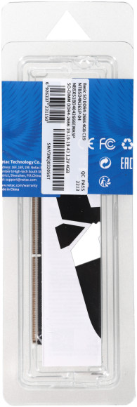 Память DDR4 4Gb 2666MHz Netac NTBSD4N26SP-04 Basic RTL PC4-21300 CL19 SO-DIMM 260-pin 1.2В single rank Ret