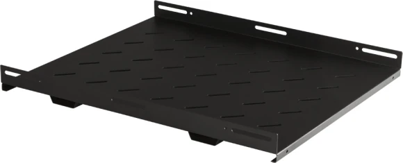 Полка стационарная Lanmaster TWT-CBB-S4-6/100 1U нагр.:100кг. 19" 350мм черный (упак.:1шт)