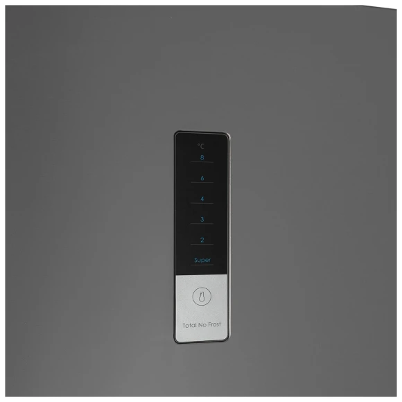 Холодильник Hyundai CC3595FIX 2-хкамерн. нержавеющая сталь