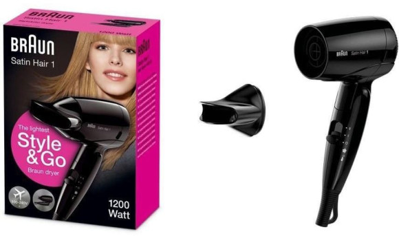 Фен Braun HD130 1200Вт черный Фен Braun HD130 1200Вт черный