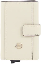 Чехол для кредитных карт Piquadro Circle PP5910W92R/ARTM коралловый/кофейный натур.кожа