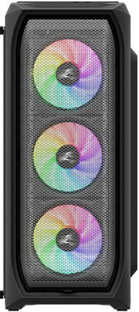 Корпус Zalman N5 MF черный без БП ATX 5x120mm 2xUSB2.0 1xUSB3.0 audio bott PSU