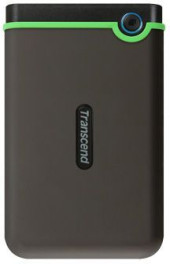 Жесткий диск Transcend USB3.0 1TB TS1TSJ25M3S StoreJet 25M3S (5400rpm) 2.5" серый
