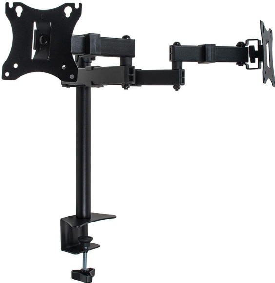 Кронштейн для мониторов Arm Media LCD-T04 черный 15"-28" макс.14кг настольный поворот и наклон