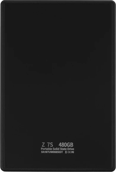 Накопитель SSD Netac USB-C 480Gb NT01Z7S-480G-32BK Z7S 2.5" черный Накопитель SSD Netac USB-C 480Gb NT01Z7S-480G-32BK Z7S 2.5" черный