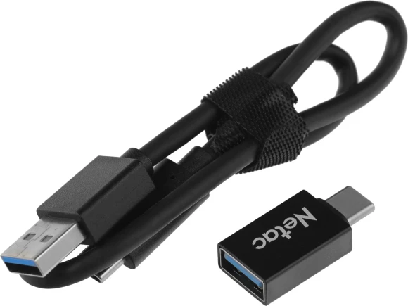 Накопитель SSD Netac USB-C 480Gb NT01Z7S-480G-32BK Z7S 2.5" черный Накопитель SSD Netac USB-C 480Gb NT01Z7S-480G-32BK Z7S 2.5" черный