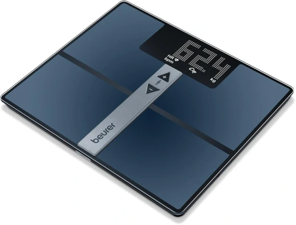 Весы напольные электронные Beurer BF980 WIFI/BT макс.180кг черный