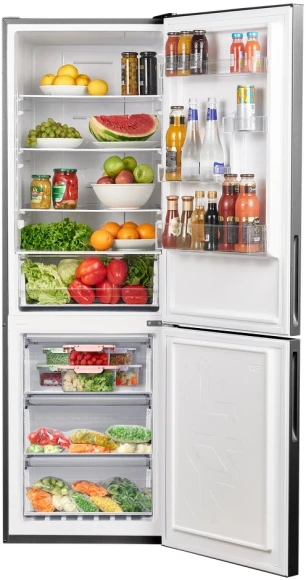 Холодильник Maunfeld MFF200NFSTSE 2-хкамерн. нержавеющая сталь