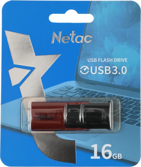 Флеш Диск Netac 16Gb U182 NT03U182N-016G-30RE USB3.0 красный/черный Флеш Диск Netac 16Gb U182 NT03U182N-016G-30RE USB3.0 красный/черный