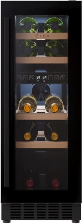 Винный шкаф Lex LWD3017BL dual zone 1-нокамерн. черный Винный шкаф Lex LWD3017BL dual zone 1-нокамерн. черный