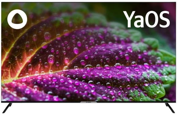 Телевизор LED Hyundai 65" H-LED65BU7003 Яндекс.ТВ Frameless черный 4K Ultra HD 60Hz DVB-T DVB-T2 DVB-C DVB-S DVB-S2 USB WiFi Smart TV Телевизор LED Hyundai 65" H-LED65BU7003 Яндекс.ТВ Frameless черный 4K Ultra HD 60Hz DVB-T DVB-T2 DVB-C DVB-S DVB-S2 USB WiFi Smart TV