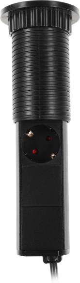 Сетевой разветвитель Premier 3R 1.8м (3 розетки) черный (коробка)