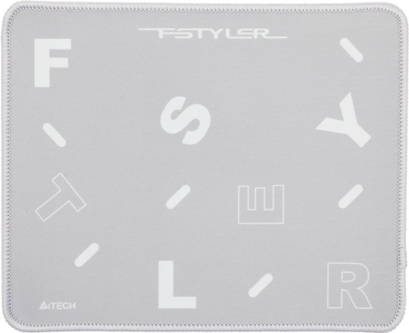 Коврик для мыши A4Tech FStyler FP25 Мини серый/белый 250x200x2мм (FP25 SILVER)
