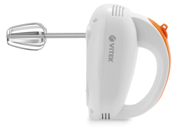 Миксер ручной Vitek Orange VT-1492 300Вт белый/оранжевый