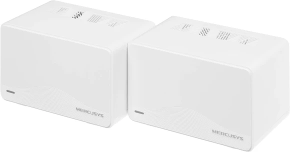 Роутер беспроводной Mercusys Halo H25BE (HALO H25BE(2-PACK)) BE3600 10/100/1000BASE-TX белый (упак.:2шт) Роутер беспроводной Mercusys Halo H25BE (HALO H25BE(2-PACK)) BE3600 10/100/1000BASE-TX белый (упак.:2шт)