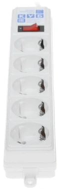 Сетевой фильтр Powercube SPG-B-10-WHITE 3м (5 розеток) белый (коробка) Сетевой фильтр Powercube SPG-B-10-WHITE 3м (5 розеток) белый (коробка)