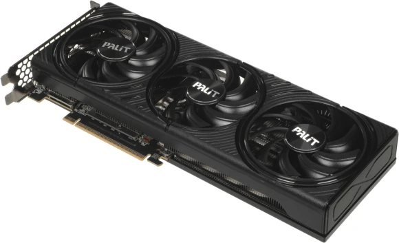 Видеокарта Palit PCI-E 5.0 PA-RTX5060Ti INFINITY 3 NVIDIA GeForce RTX 5060TI 16Gb 128bit GDDR7 2407/28000 HDMIx1 DPx3 HDCP Ret