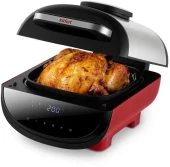 Аэрогриль Kitfort КТ-2291 1700Вт красный/черный