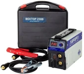 Сварочный аппарат Аврора Вектор 2300 кейс инвертор ММА 6.3кВт (кейс в компл.)