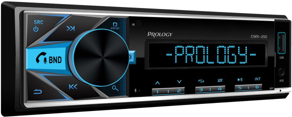 Автомагнитола Prology CMX-250 1DIN 4x55Вт v4.2 AUX (PRCMX250)