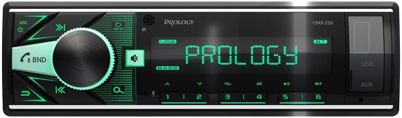 Автомагнитола Prology CMX-250 1DIN 4x55Вт v4.2 AUX (PRCMX250) Автомагнитола Prology CMX-250 1DIN 4x55Вт v4.2 AUX (PRCMX250)