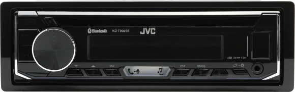 Автомагнитола JVC KD-T902BT 1DIN 4x50Вт v3.0 DSP 3 RDS Автомагнитола JVC KD-T902BT 1DIN 4x50Вт v3.0 DSP 3 RDS