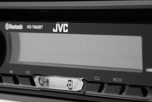 Автомагнитола JVC KD-T902BT 1DIN 4x50Вт v3.0 DSP 3 RDS Автомагнитола JVC KD-T902BT 1DIN 4x50Вт v3.0 DSP 3 RDS