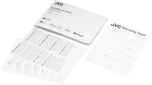 Автомагнитола JVC KD-T902BT 1DIN 4x50Вт v3.0 DSP 3 RDS Автомагнитола JVC KD-T902BT 1DIN 4x50Вт v3.0 DSP 3 RDS