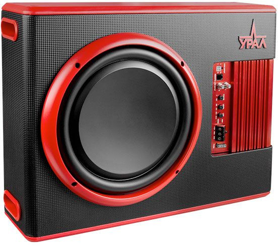 Сабвуфер автомобильный Ural АС-У12А КОМПАКТ 300Вт активный (30см/12") Сабвуфер автомобильный Ural АС-У12А КОМПАКТ 300Вт активный (30см/12")