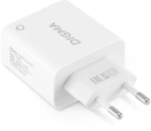 Сетевое зар./устр. Digma DGWC-2U-3A-WG 15.5W 3.1A+1A 2xUSB универсальное белый
