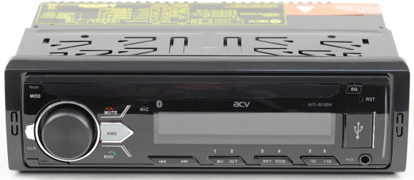 Автомагнитола ACV AVS-824BW 1DIN 4x45Вт (33831) Автомагнитола ACV AVS-824BW 1DIN 4x45Вт (33831)