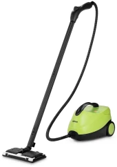 Пароочиститель напольный Kitfort КТ-9188 2000Вт бежевый/черный