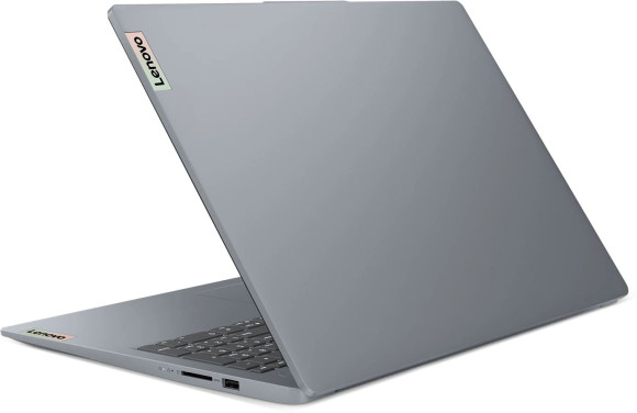 Ноутбук Lenovo IdeaPad Slim 3 15IRU8 Core i3 1305U 8Gb SSD256Gb Intel UHD Graphics 15.6" TN FHD (1920x1080) без ОС grey WiFi BT Cam (82X7004BPS)