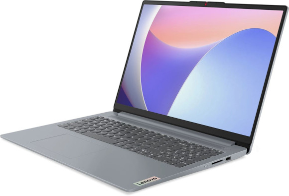 Ноутбук Lenovo IdeaPad Slim 3 15IRU8 Core i3 1305U 8Gb SSD256Gb Intel UHD Graphics 15.6" TN FHD (1920x1080) без ОС grey WiFi BT Cam (82X7004BPS)