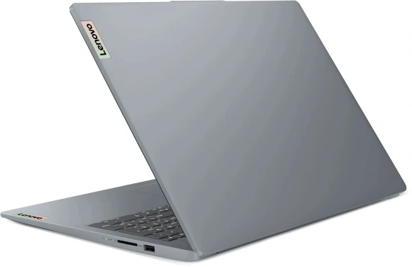 Ноутбук Lenovo IdeaPad Slim 3 15IRU8 Core i3 1305U 8Gb SSD256Gb Intel UHD Graphics 15.6" TN FHD (1920x1080) без ОС grey WiFi BT Cam (82X7004BPS)