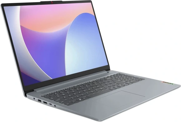 Ноутбук Lenovo IdeaPad Slim 3 15IRU8 Core i3 1305U 8Gb SSD256Gb Intel UHD Graphics 15.6" TN FHD (1920x1080) без ОС grey WiFi BT Cam (82X7004BPS)