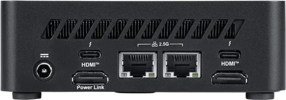 Неттоп MSI Cubi NUC AI 1UMG-064XRU Core Ultra 7 155H (1.4) 16Gb SSD1Tb Arc graphics без ОС 2x2.5GbitEth WiFi BT 120W черный (9S6-B20911-065)