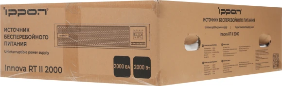 Источник бесперебойного питания Ippon Innova RT II 2000 2000Вт 2000ВА черный