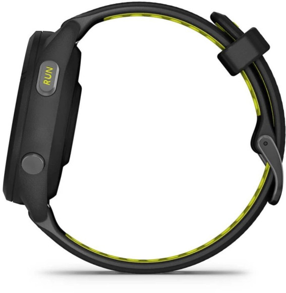 Смарт-часы Garmin Forerunner 265S 27.5мм 1.1" AMOLED корп.черный рем.черный/желтый (010-02810-13)