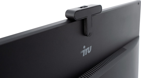 Моноблок IRU Агат 313 23.8" Full HD i3 10100 (3.6) 8Gb SSD256Gb UHDG 630 FreeDOS GbitEth WiFi BT 120W клавиатура мышь Cam черный 1920x1080