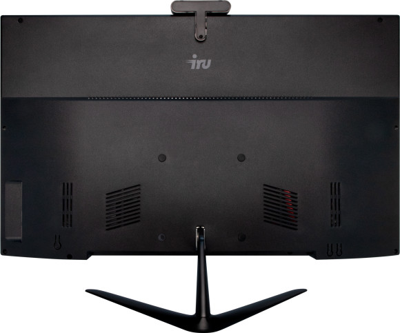 Моноблок IRU Агат 313 23.8" Full HD i3 10100 (3.6) 8Gb SSD256Gb UHDG 630 FreeDOS GbitEth WiFi BT 120W клавиатура мышь Cam черный 1920x1080
