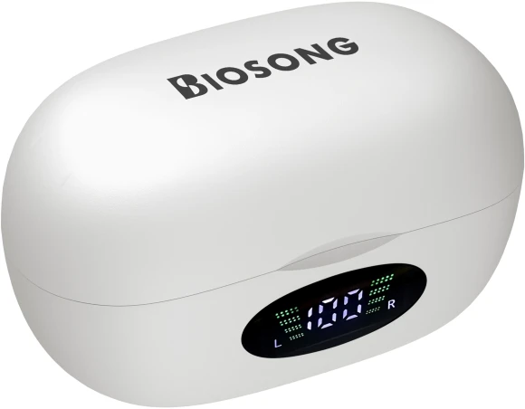 Гарнитура вкладыши A4Tech Biosong B5 TWS белый беспроводные bluetooth клипса (B5) Гарнитура вкладыши A4Tech Biosong B5 TWS белый беспроводные bluetooth клипса (B5)